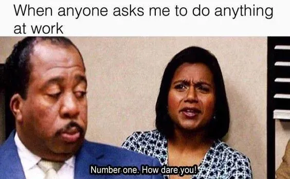 ميمات العمل الجاد