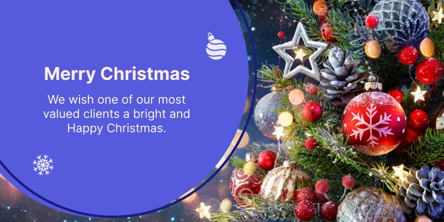 30+ Christmas Wishes for Clients & Customers to Thank Them