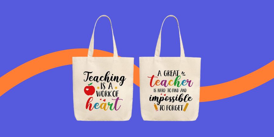 Teacher’s tote bag as a Thanksgiving Gift For Teachers