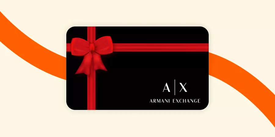 Armani Exchange gift card