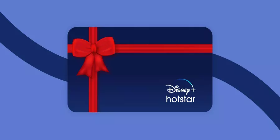 Disney+Hotstar gift card