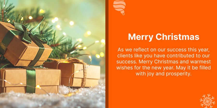 51 Meaningful Christmas Messages for Clients & Customers