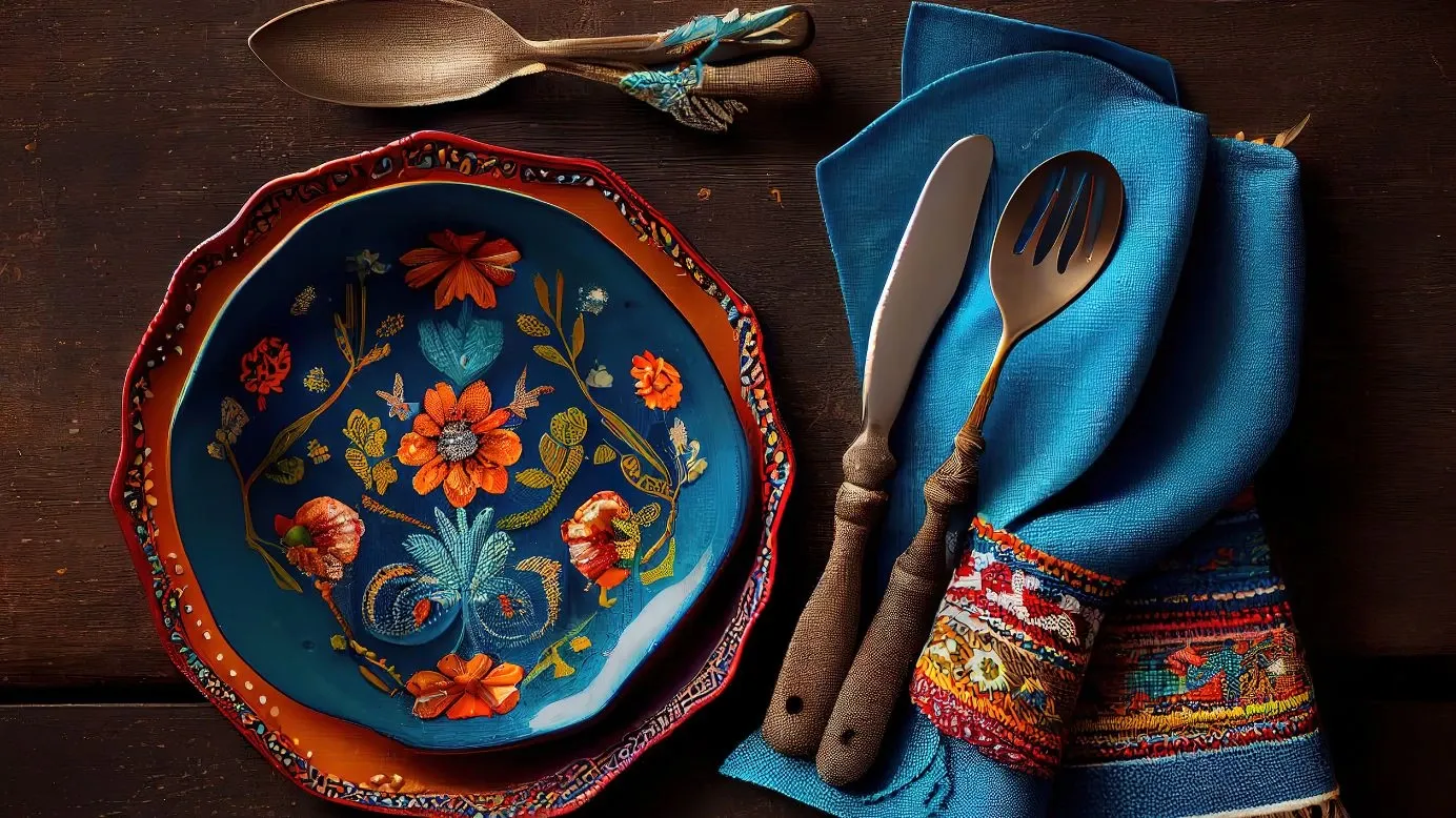 ethnic tableware