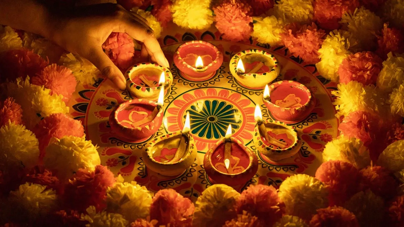 Diwali Rangoli Trays - The Home Depot