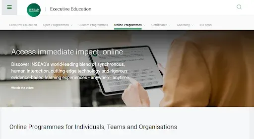  INSEAD Executive Education