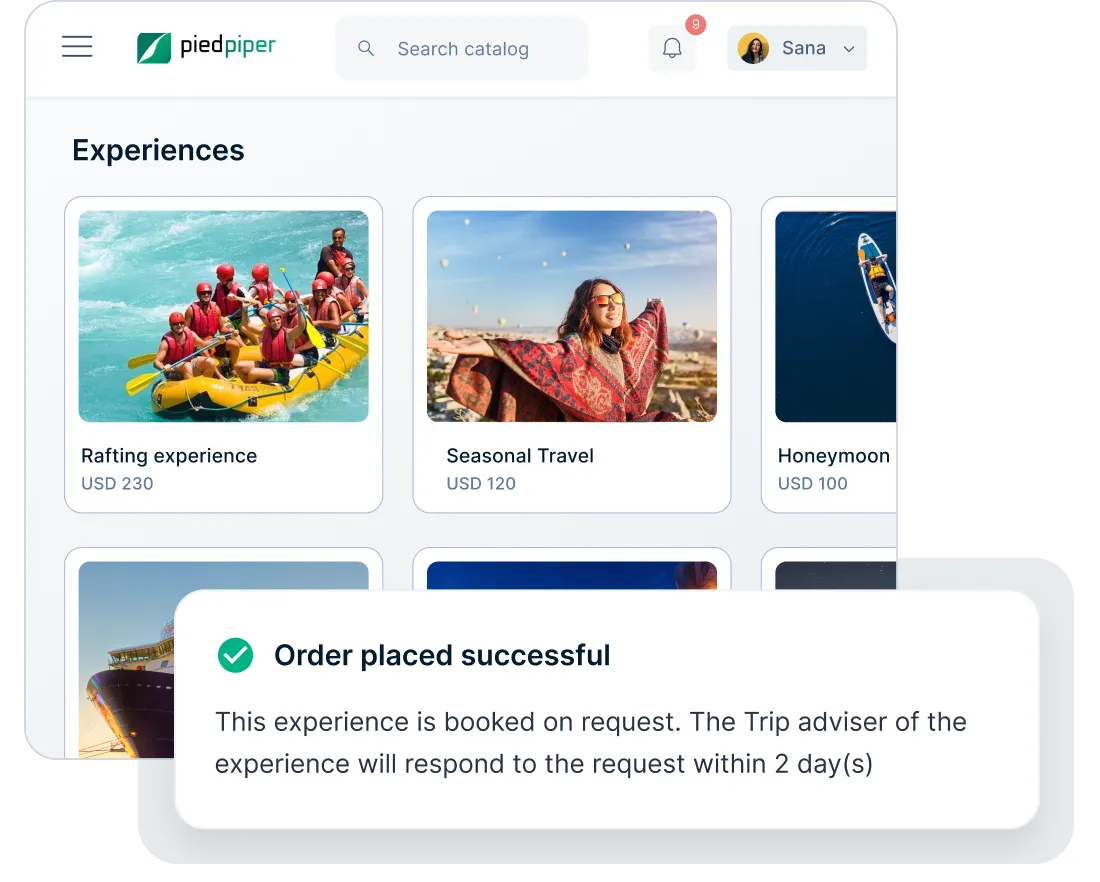 online experiences as digital gifts for recruiters