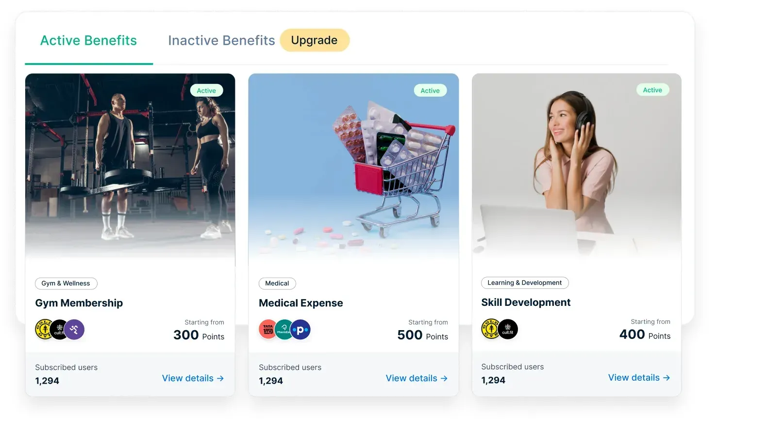 Wellness subscriptions and health packages