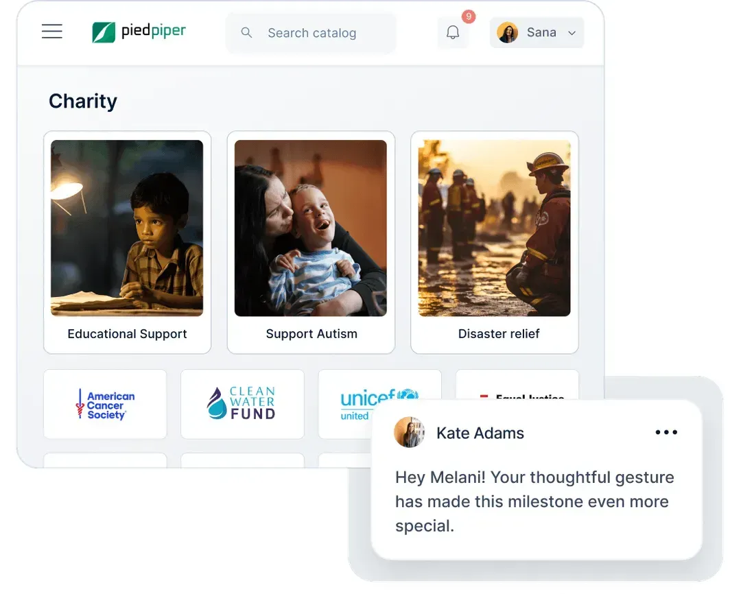 Charity donation