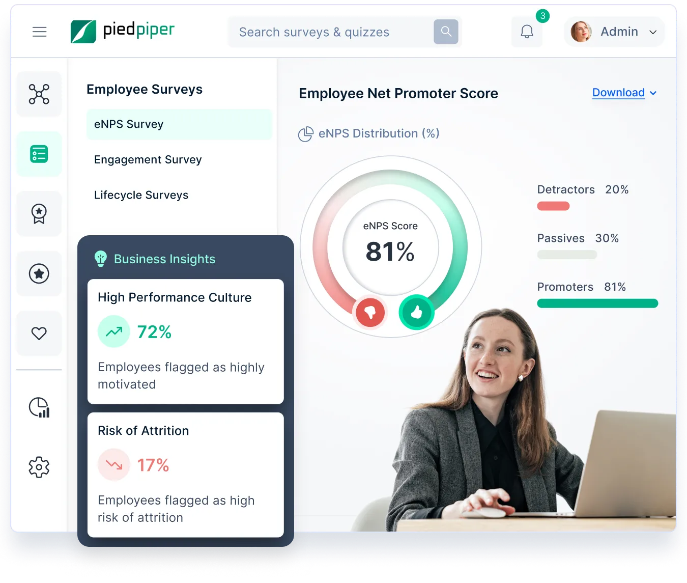 Intelligent surveys and feedback tools