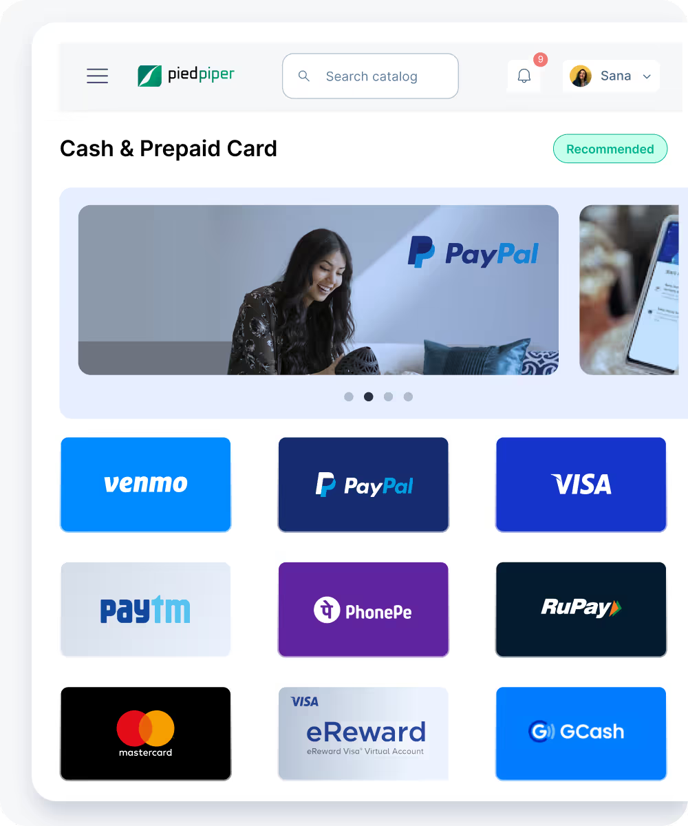 Cash & Prepaid Cards 