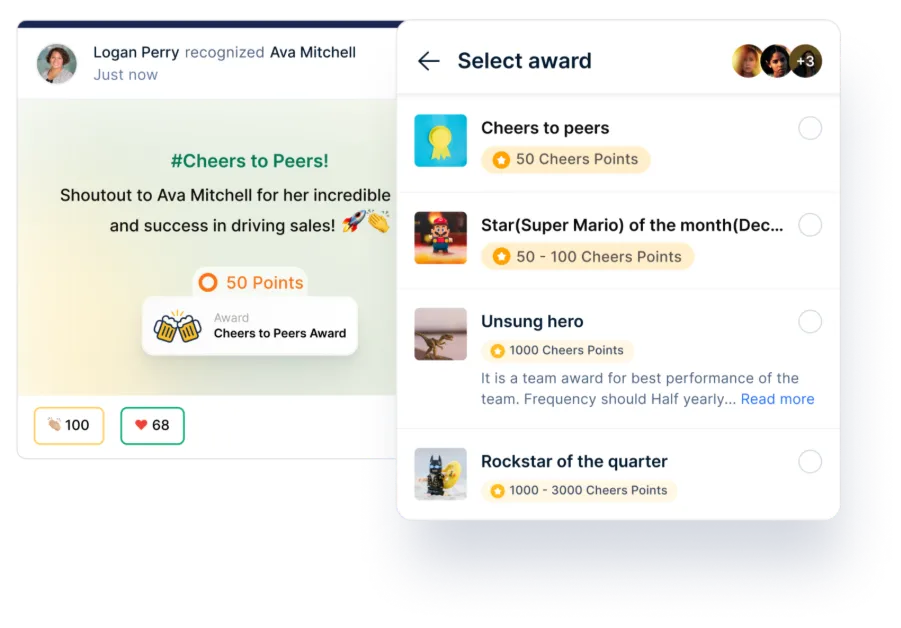 Empuls Team Wide Recognition and Rewards