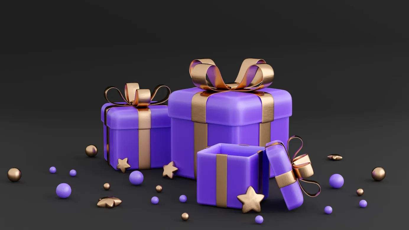 La oportunidad de un regalo Los regalos y las tarjetas
