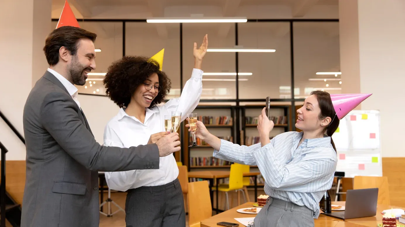 Celebrating a Job Promotion
