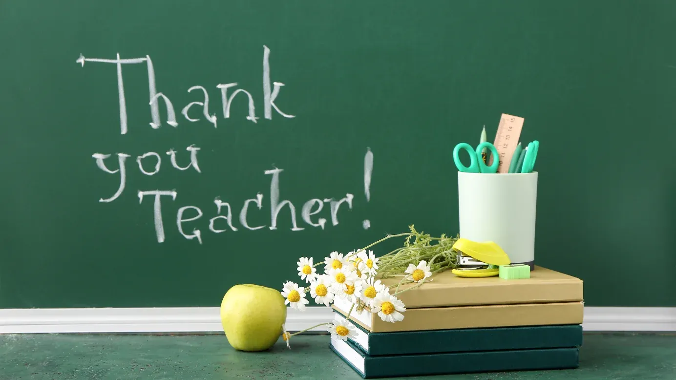 Thank You messages for Teacher