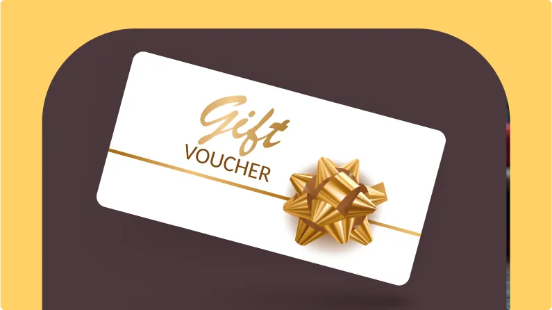 Gold Gift Vouchers