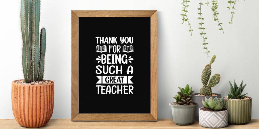 Citas artísticas como regalo de Acción de Gracias para profesores