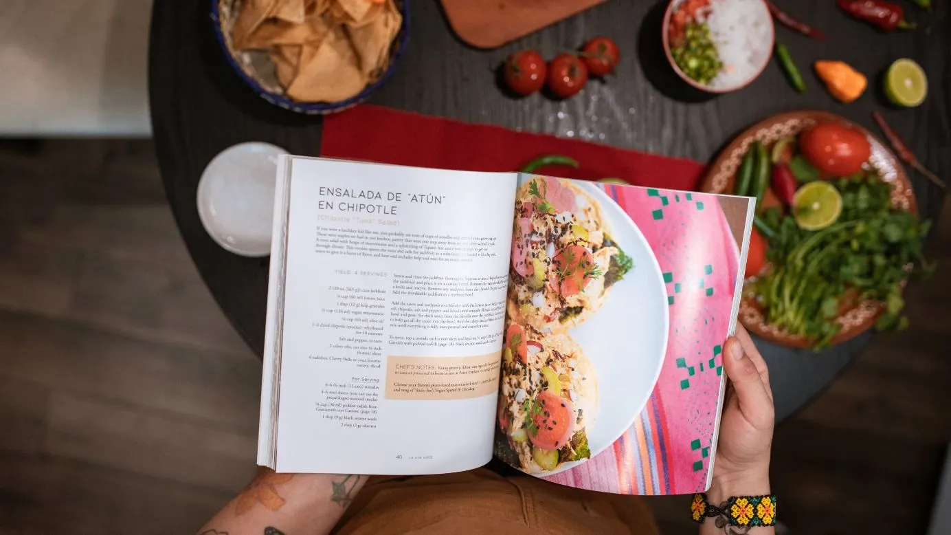 libro de recetas