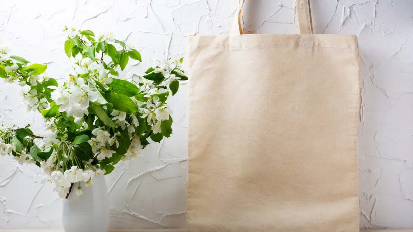 Reusable tote bags