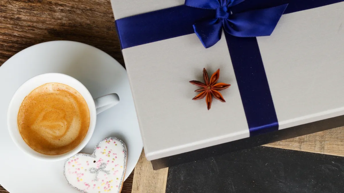 Boîte cadeau thématique café Espresso