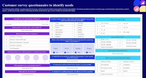 customer survey