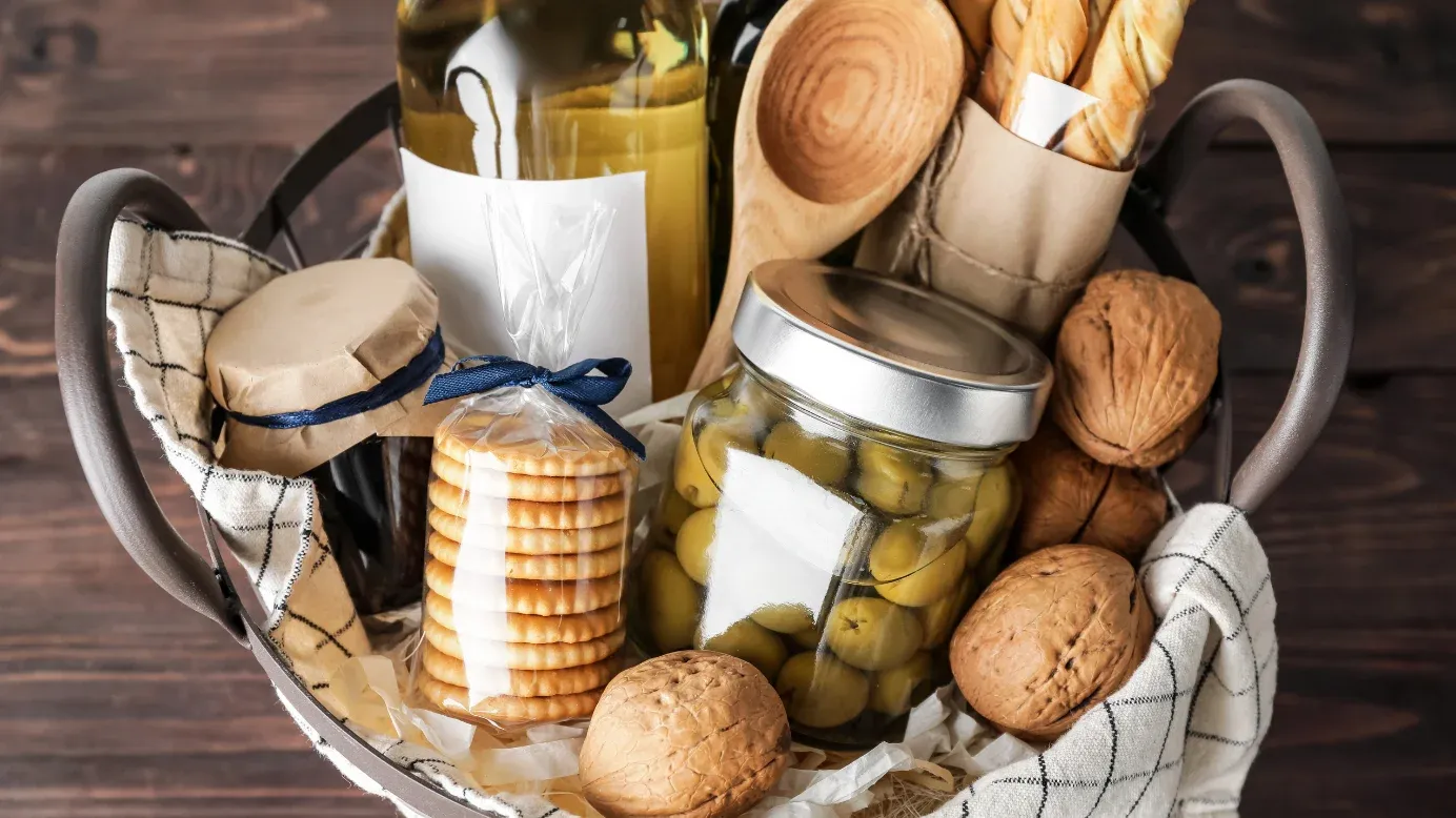 Gourmet gift baskets