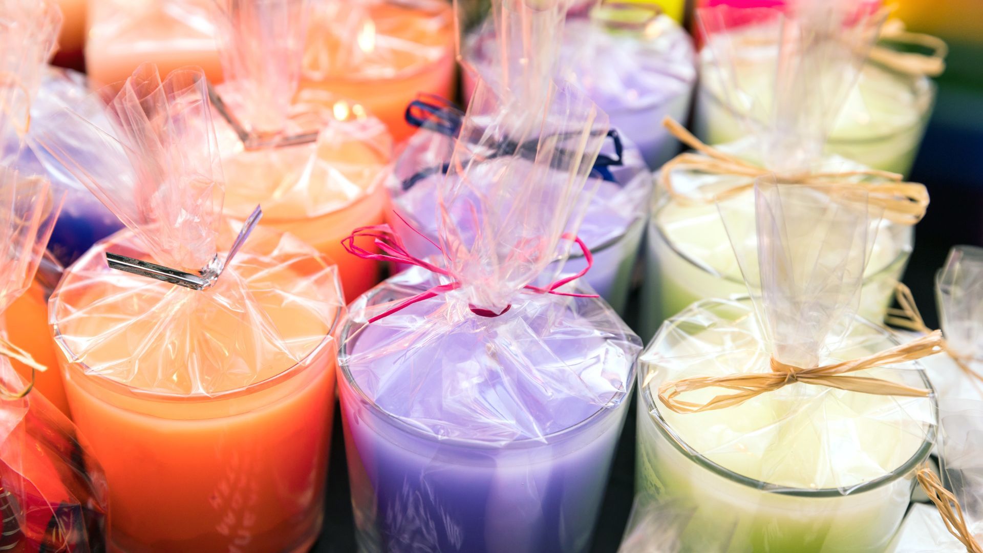 Pride-inspired scented candles
