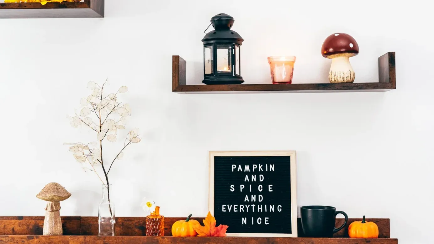 Pumpkin desk organizer