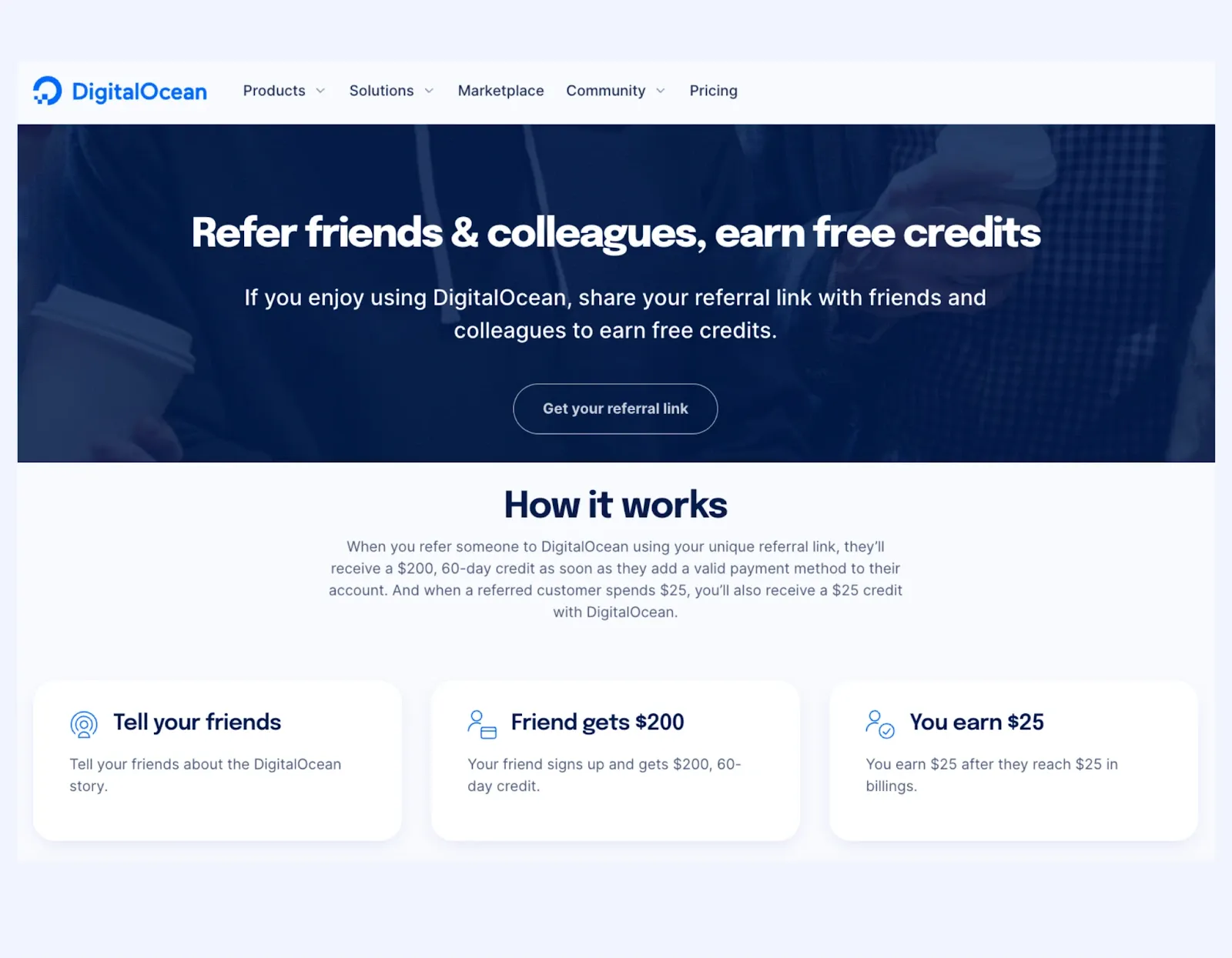 Program rujukan DigitalOcean