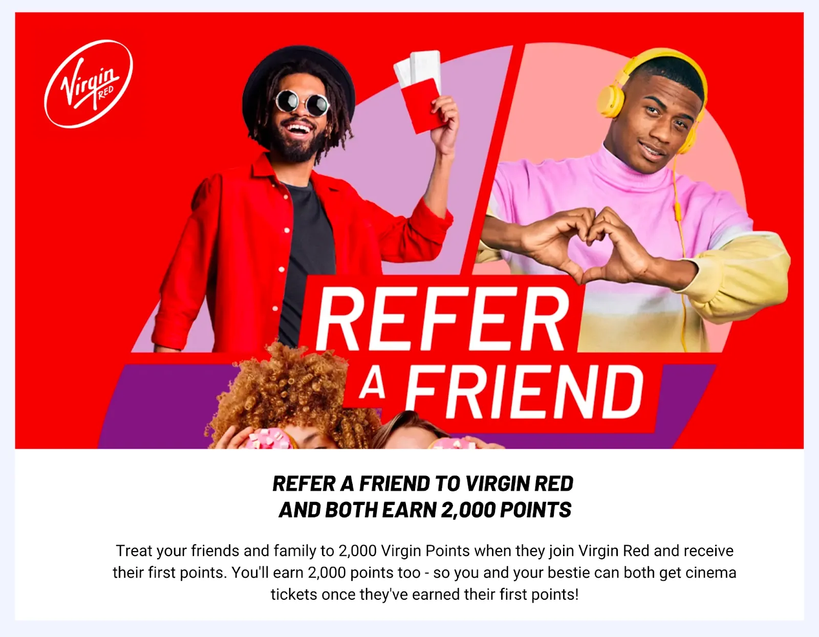 Program rujukan Virgin Red