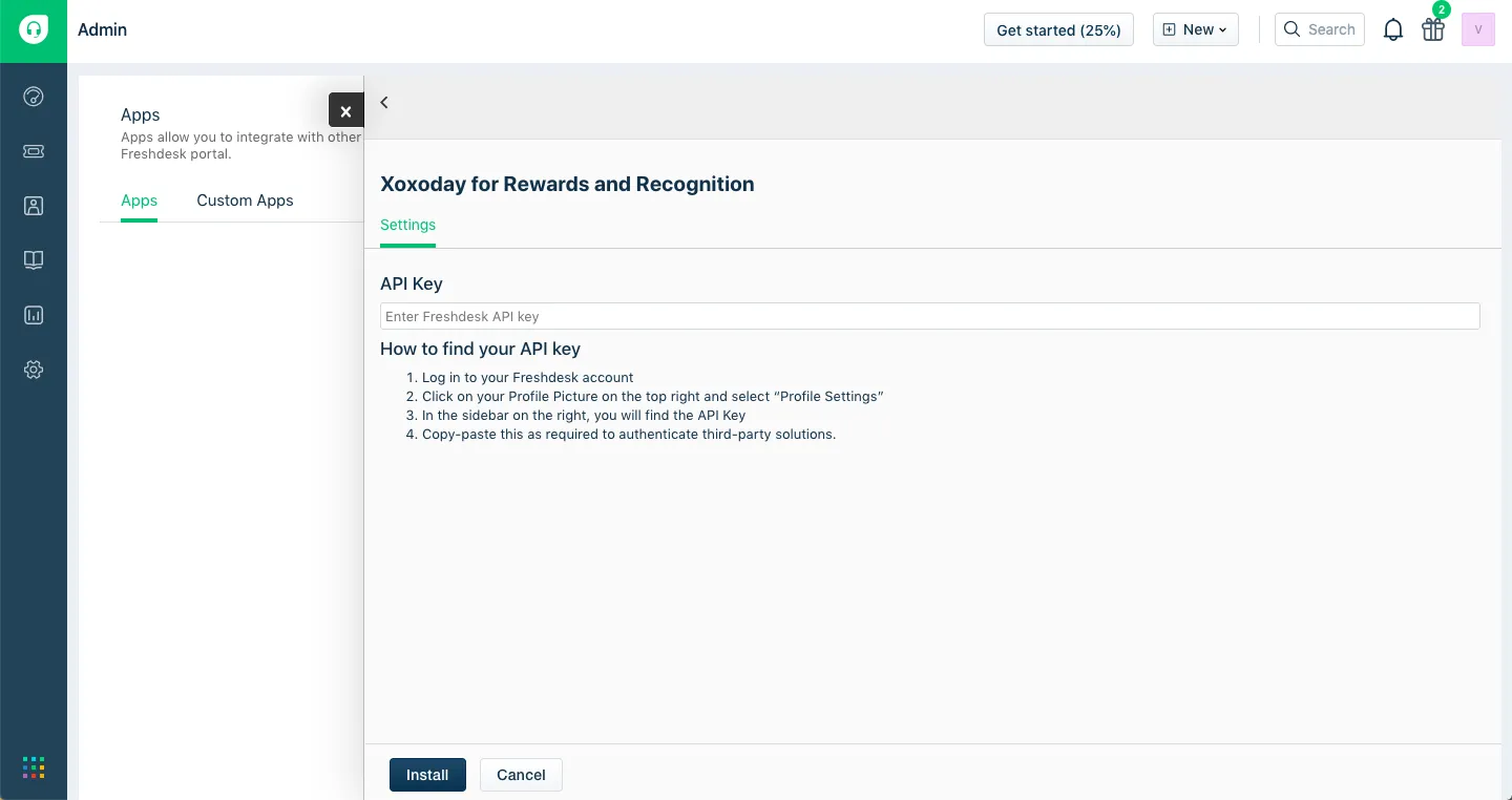 Freshdesk API Key