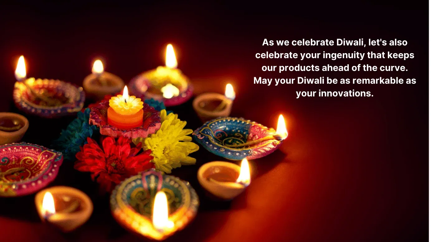 Diwali greetings to product team 1